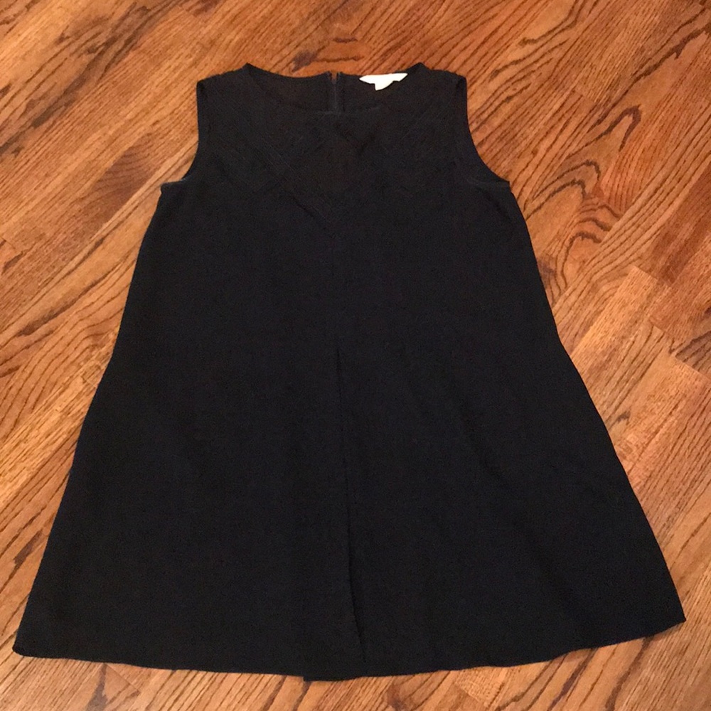 O’2nd Navy Silk Swing Dress